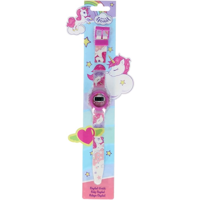 Unicorn digitaal horloge