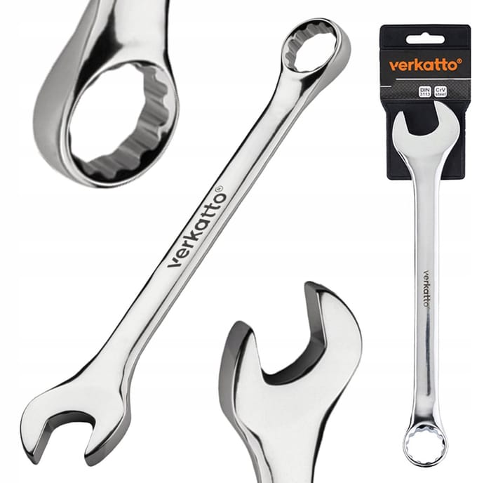 Verkatto Ringsleutel 12mm - Chroom-Vanadium Staal