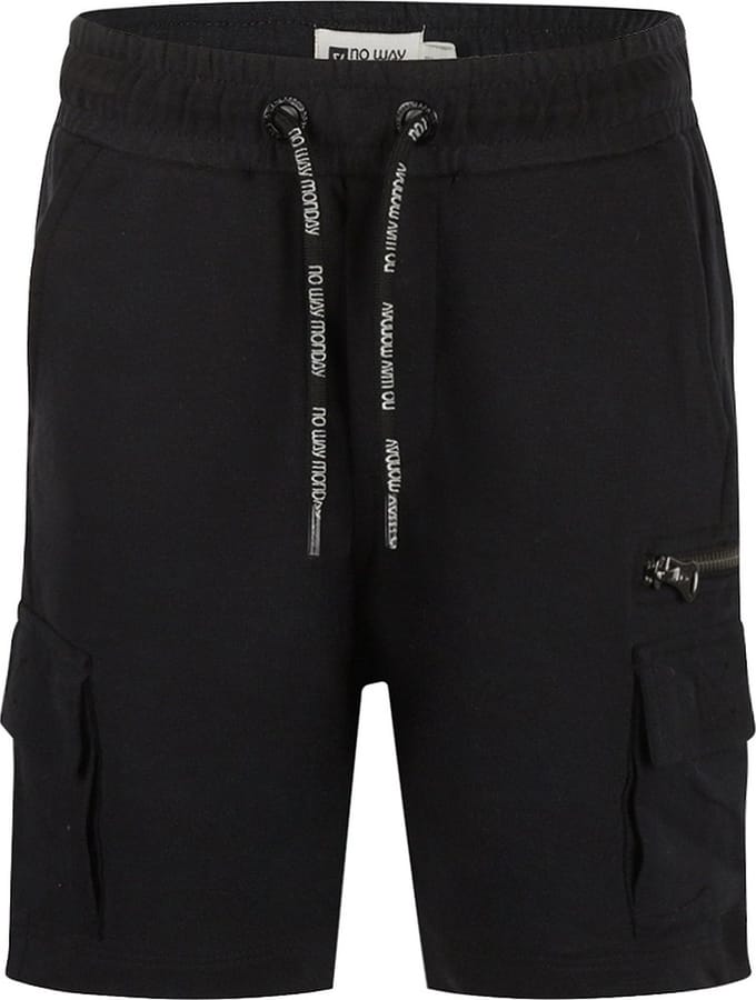 No Way Monday Jongens Broek - Black