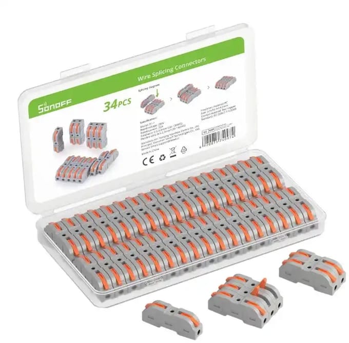 Sonoff Wire Splicing Connector pack (34 pcs)
