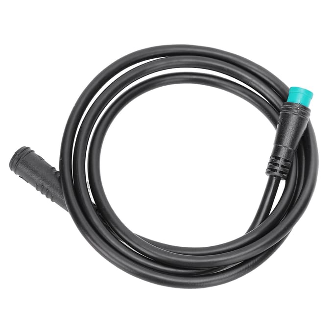 Instrument Verlengsnoer 5-pins EBike Accessoire Kabels voor 8FUN BBS01BBS02BBSHD Motor black