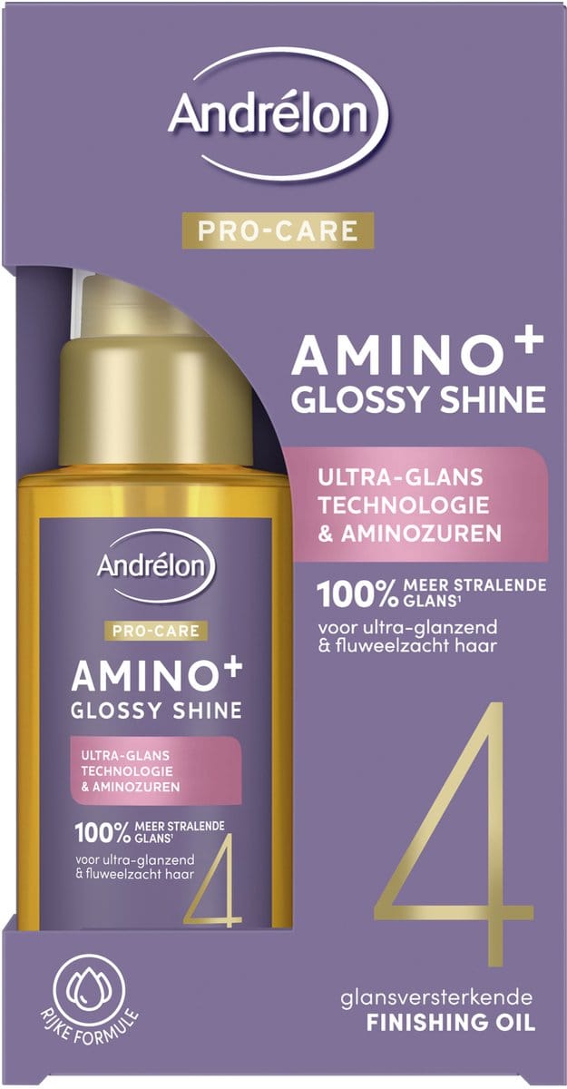 Andrelon - Pro-Care Finishing Oil - Amino+ Glossy Shine - 50 ml