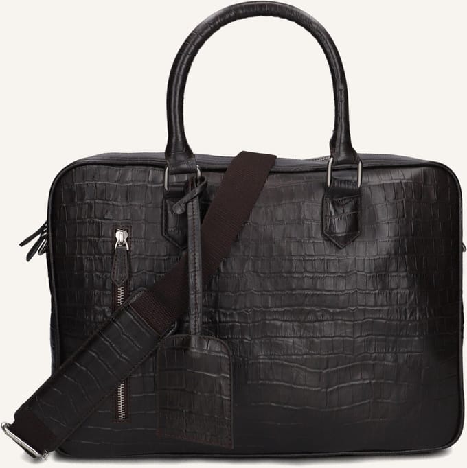 STEFANO LAURAN Sr177 Laptoptassen Heren - Bruin - Maat ONESIZE