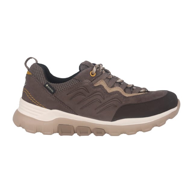 Gabor rollingsoft sensitive 96.927.45 - dames rollende wandelsneaker - Bruin - maat 37.5 (EU) 4.5 (UK)