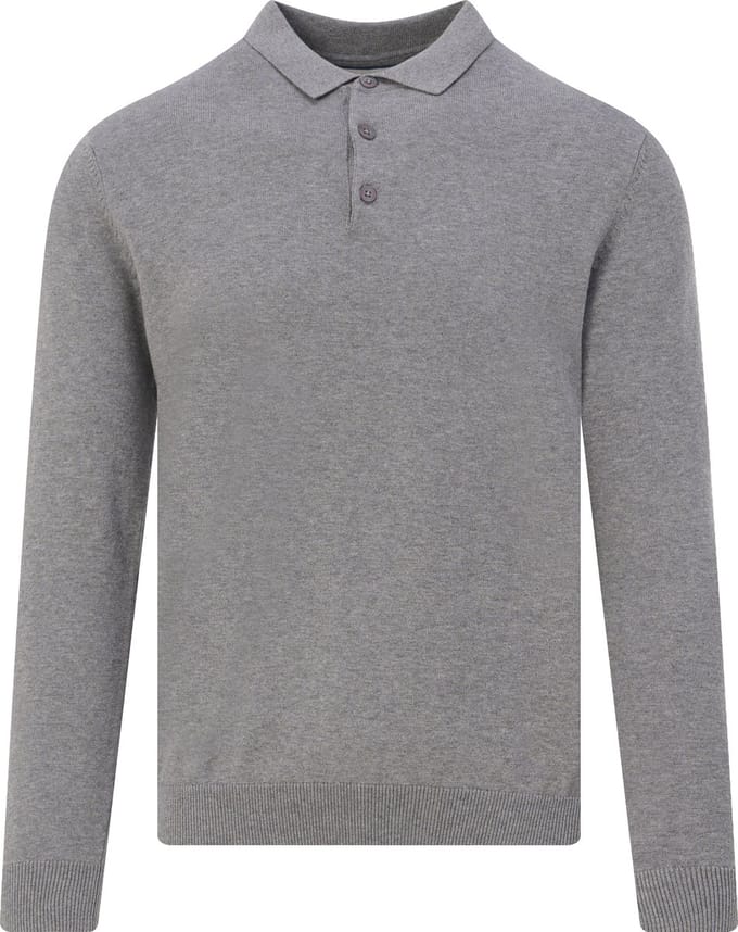 The BLUEPRINT Premium Polo Heren Grijs