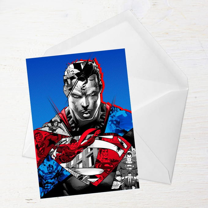 Superman Greetings Card - Standard Card