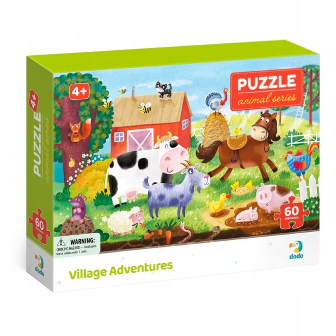 Dodo Puzzel Biomy 60 Stuk Boerderij Avontuur 243135