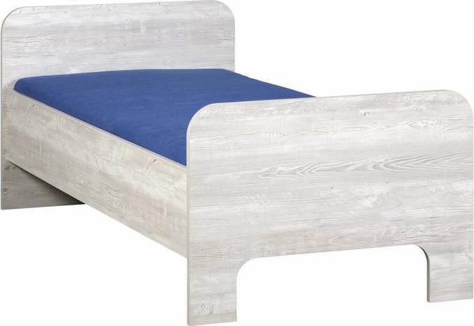 BEUK Seniorenbed 90x210 - licht grijs - Breda