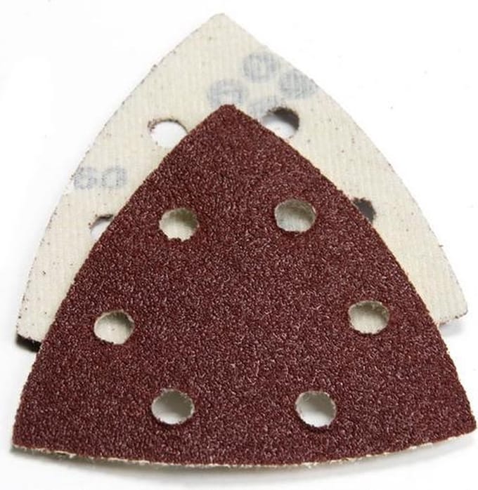 Delta Schuurschijf - Driehoek Schuurpapier - Korrel 60 - 96mm - 10 Stuks