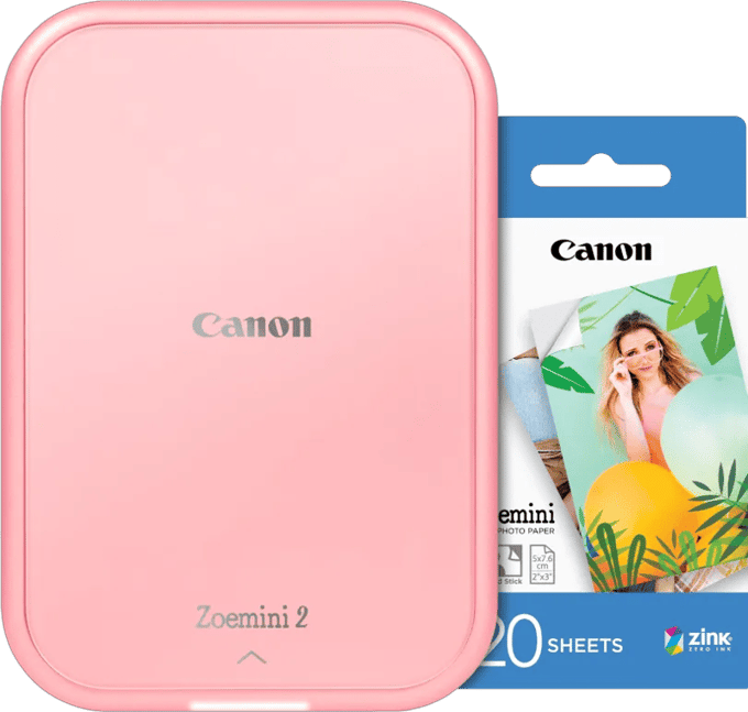 Canon Zoemini 2 Roze + 20 vellen fotopapier