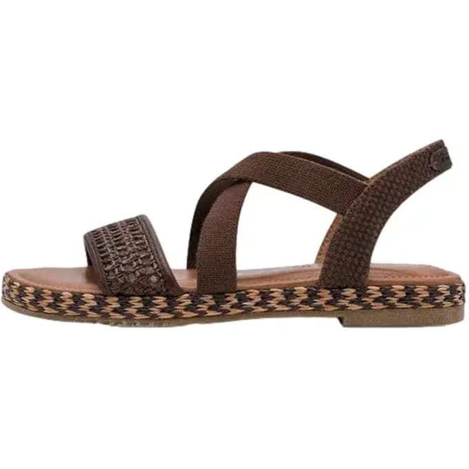 Tamaris dames sandalen bruin goud - Maat 38