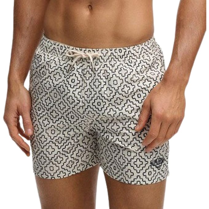Superdry Premium Printed 15 Zwemshort Heren - Maat XL