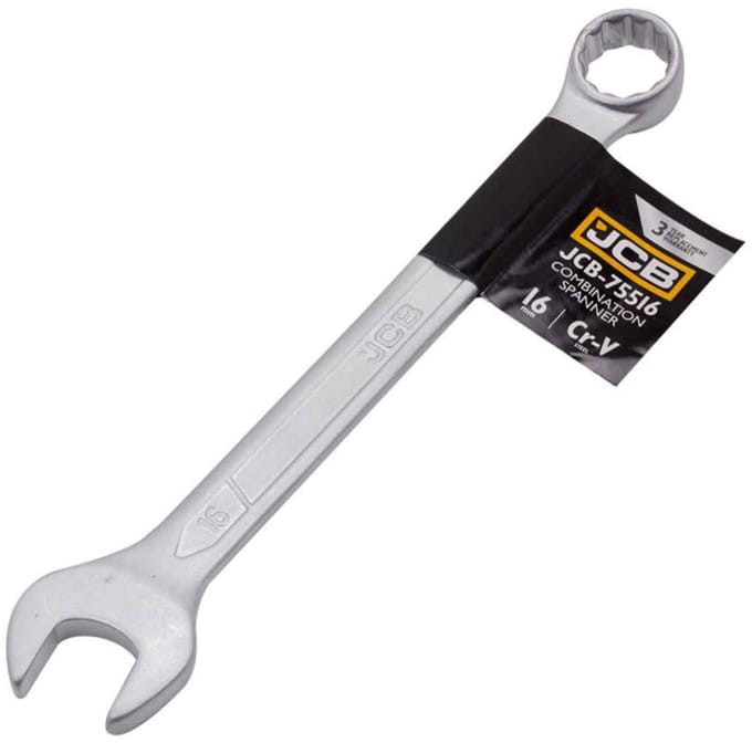 JCB JCB-75516 Serie - Ringsteeksleutel - 16mm - Satijnafwerking - Cr-V Staal
