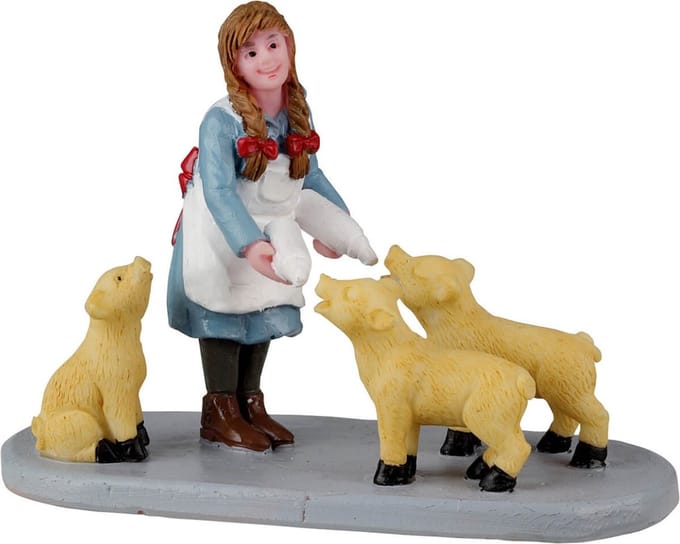 Lemax - Lunchtime For Piglets - Kersthuisjes & Kerstdorpen