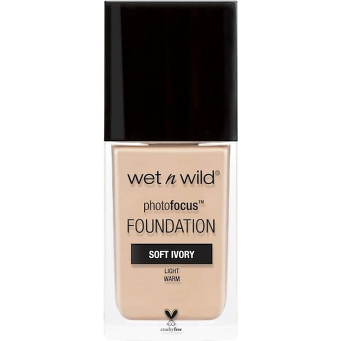 Wet 'n Wild Photo Focus Foundation Soft Ivory 30 ml