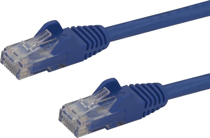 StarTech Cat6 patchkabel met snagless RJ45 connectors – 2 m, blauw