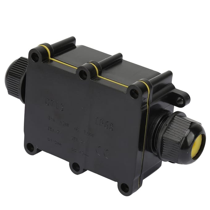 IP68 Waterdichte Lasdoos Elektrische Behuizing Kabelverbindingsklemmenblok (Tweerichtings)
