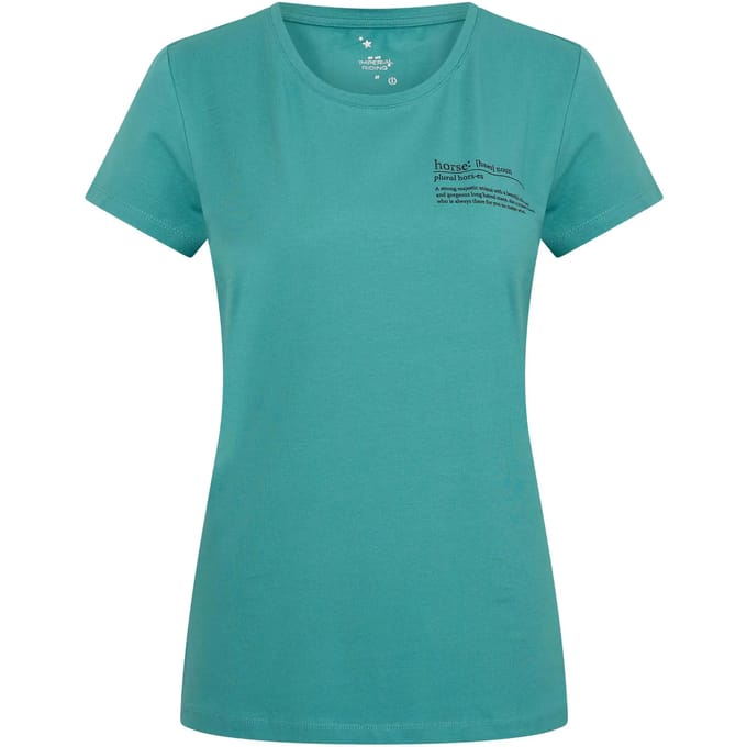Dames-T-shirt Imperial Riding Dictionary