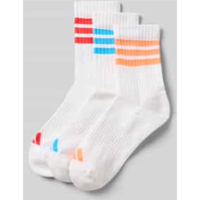 Sokken met Labelprint in Set van 3