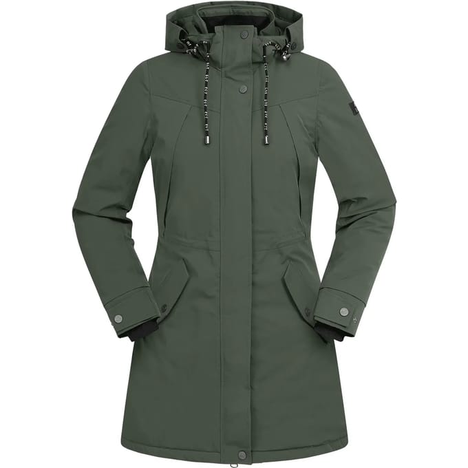 ELT WINTER PERFORMANCE LANGE PARKA ONTARIO Groen