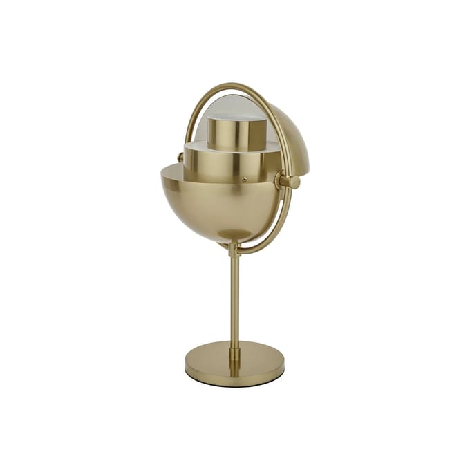 Gubi Accu-tafellamp Multi-Lite Hoogte 30 cm messing/messing
