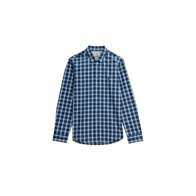 Geruit overhemd met lange mouwen Salsa Jeans
