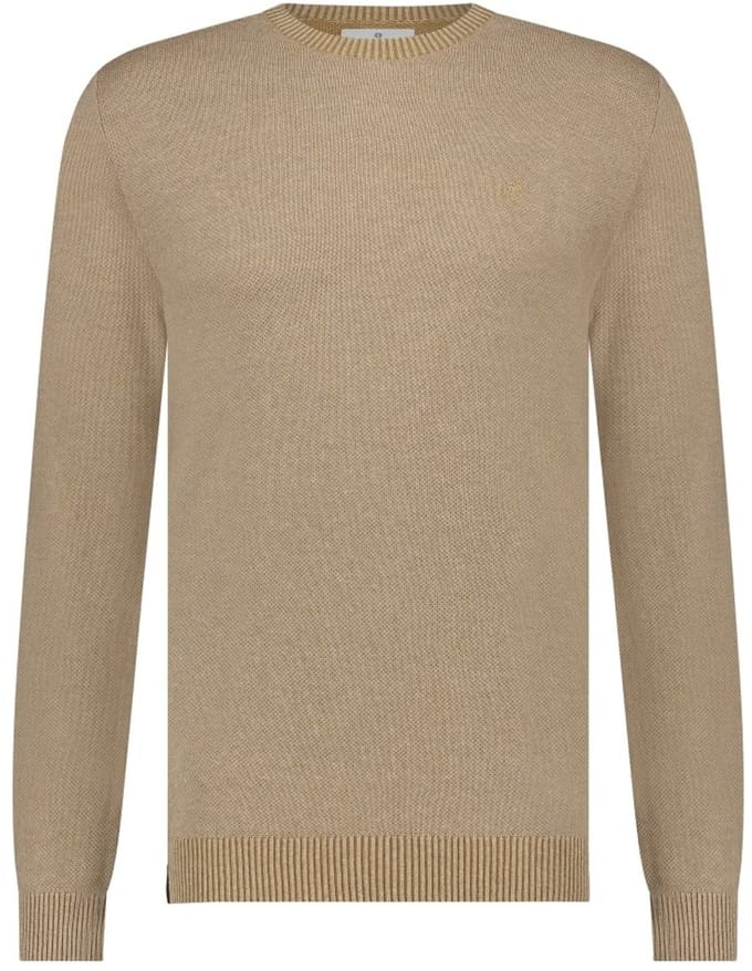 Pullover Round Neck Premium Structure Beige (41.1162 - 148)