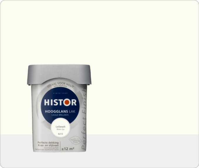 Histor Perfect Finish Lak Hoogglans 0,75 liter - Leliewit
