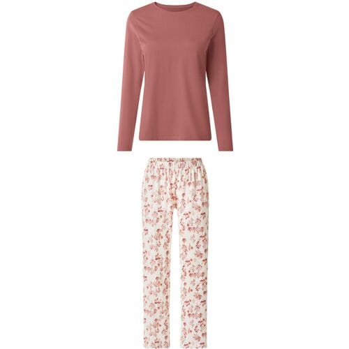 ESMARA Dames pyjama (Lichtroze, S (36/38))