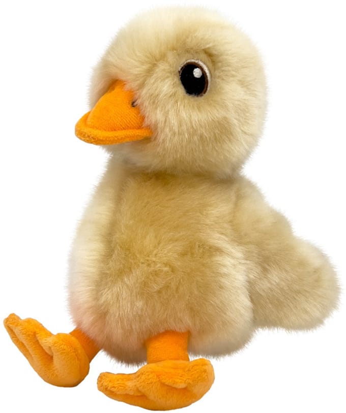 Kong Toughz Duck Rode Knuffel voor Honden 22cm