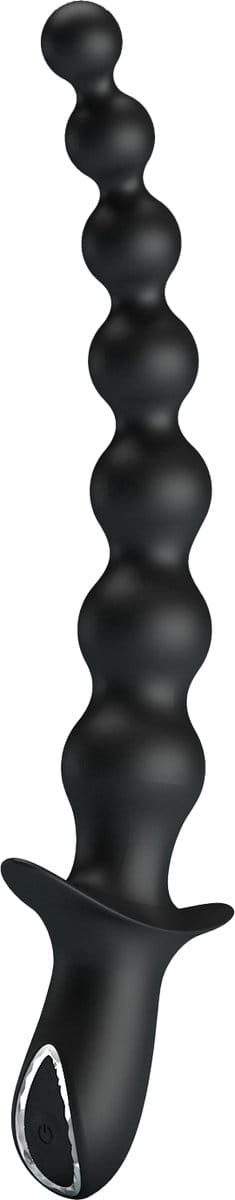 Pretty Love - Rigdon - Anale Kralen Vibrator - Zwart
