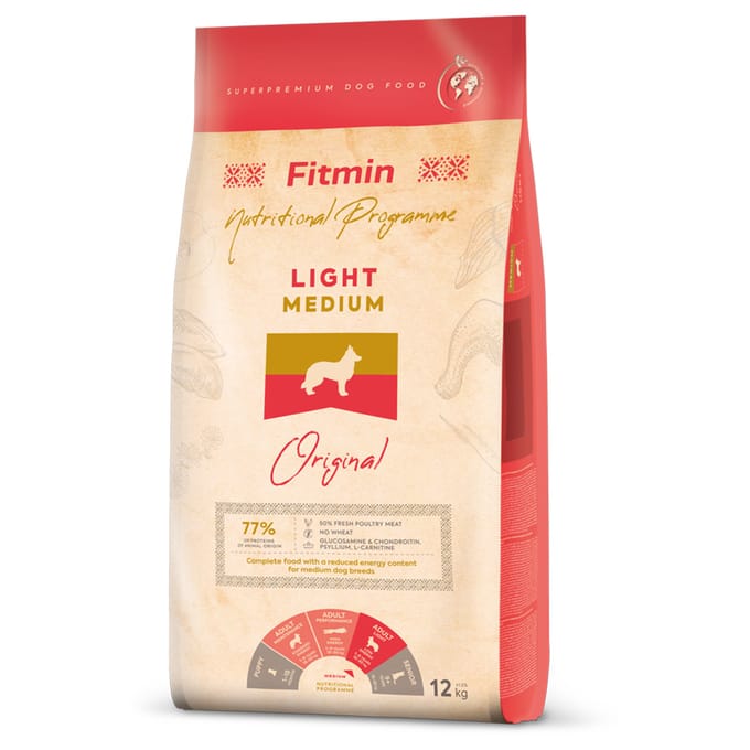 Fitmin Programma Medium Light - Dubbelpak: 2 x 12 kg