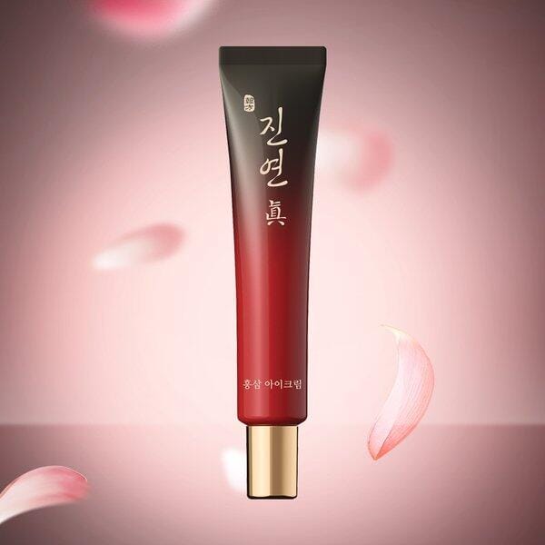 Crème contour des yeux authentique Coréenne Jinyeonjin Ginseng Rouge 30ML white