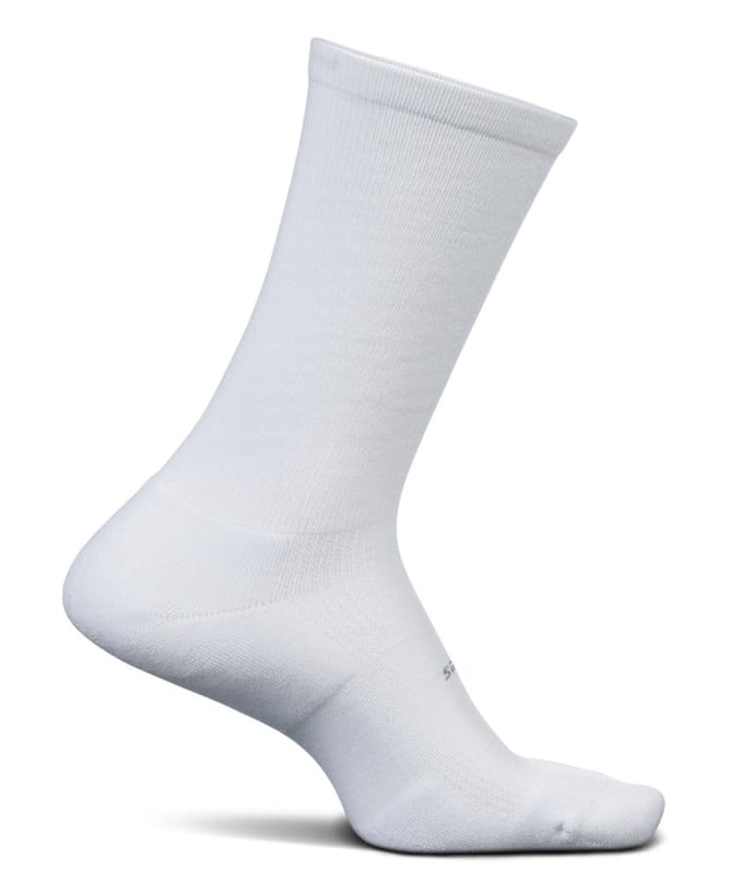 Feetures - High Performance Cushion Crew - White - Wit / MEDIUM
