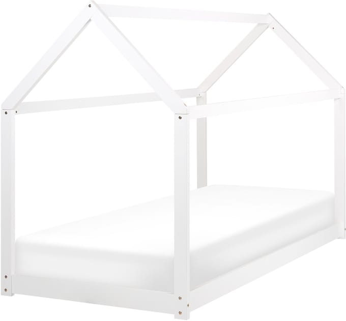 TOSSE - Kinderbed - Wit - 90 x 200 cm - Hout