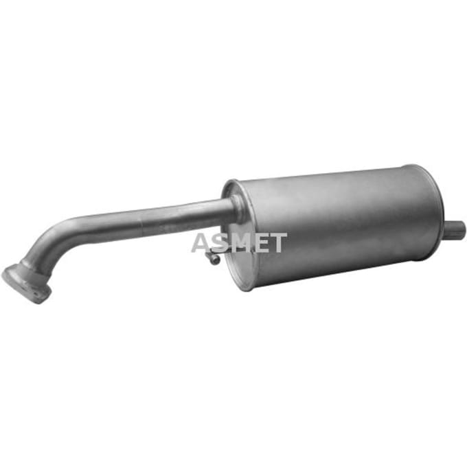 Geluiddemper achter ASMET 11.021