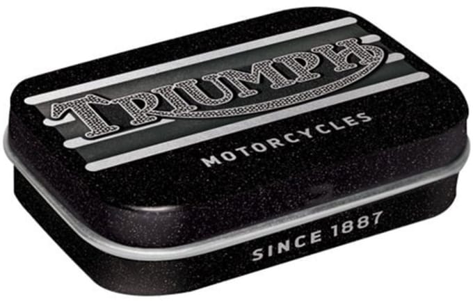 Mint Doosje Triumph - Motorcycles since 1887 (Inclusief Pepermuntjes)