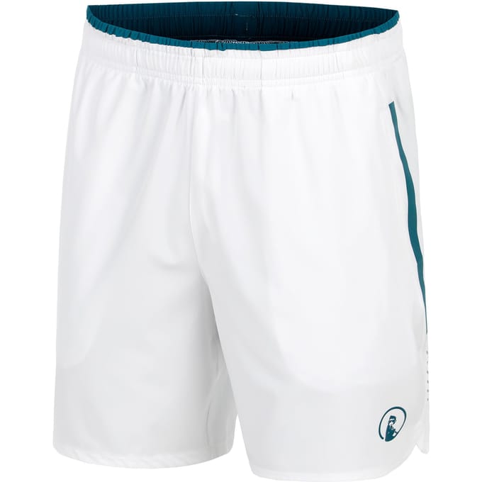 Quiet Please Create Drop 7in Shorts Heren-Wit,Petrolblauw