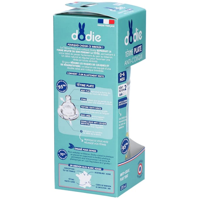 Dodie - Sensation + Babyfles 270 ml