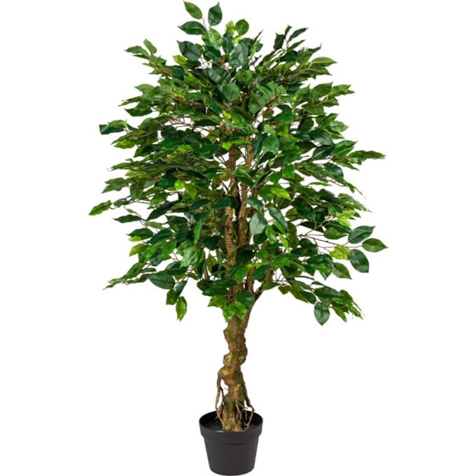 Kopu Kunstplant Ficus 180 cm - in pot - met Natuurstam
