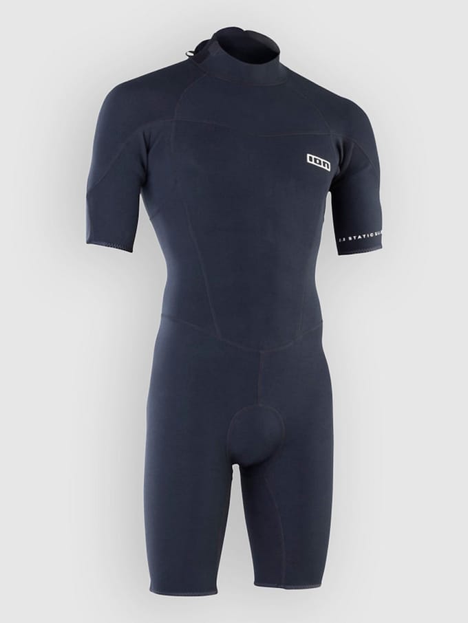 Ion Static 2/2 Shorty SS Back Zip Wetsuit zwart