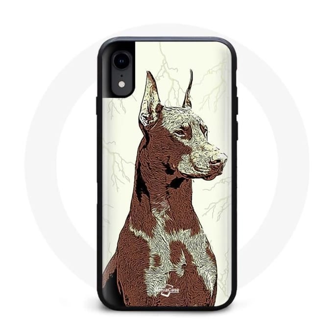 Iphone X Doberman-hoesje