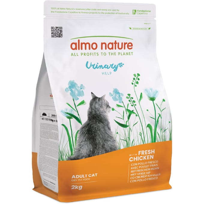 2x2kg Urinary Help Verse Kip Almo Nature Holistic Kattenvoer