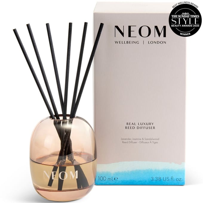 NEOM Wellbeing Real Luxury Reed Diffuser 100ml