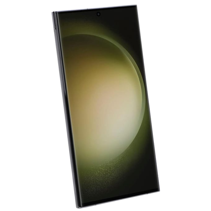 Remplacement d'écran 6,7 pouces Écran tactile de téléphone Assemblage numériseur avec cadre et outil de réparation pour GALAXY S23 Green beige