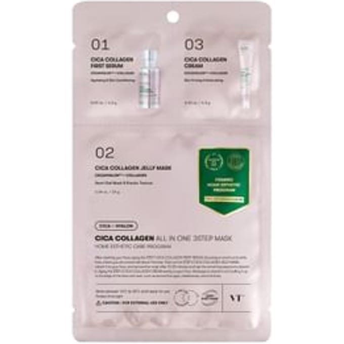 VT - Cica Collagen All In One 3step Mask - Gezichtsmasker