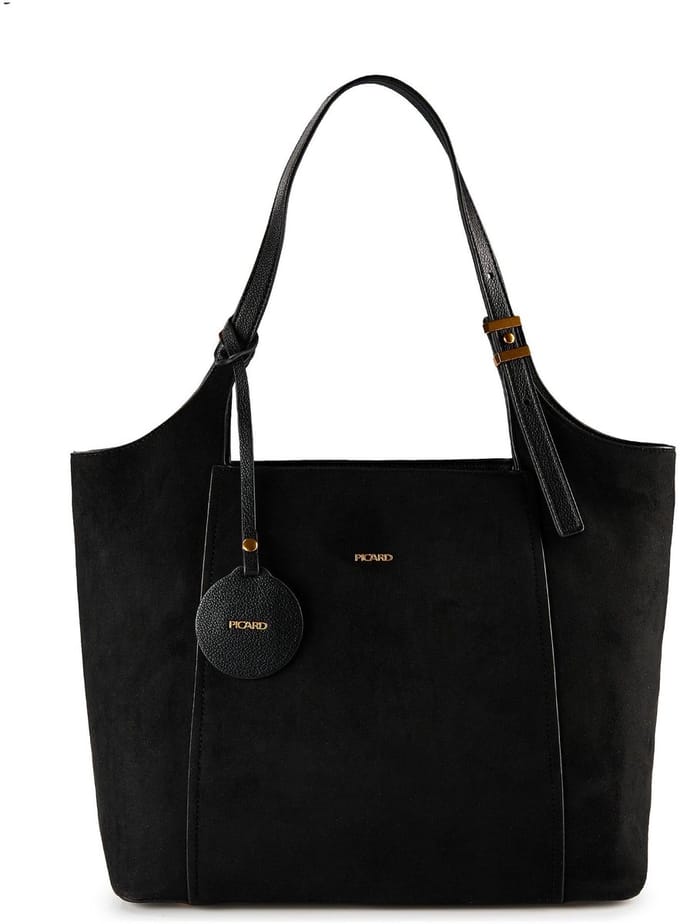 PICARD shopper schoudertas Galway City Shopper Black zwart