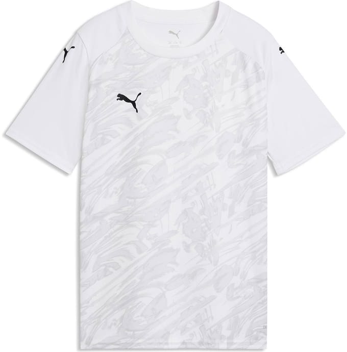 Puma Teamfinal Graphic Shirt Korte Mouw Kinderen - Wit | Maat: 164