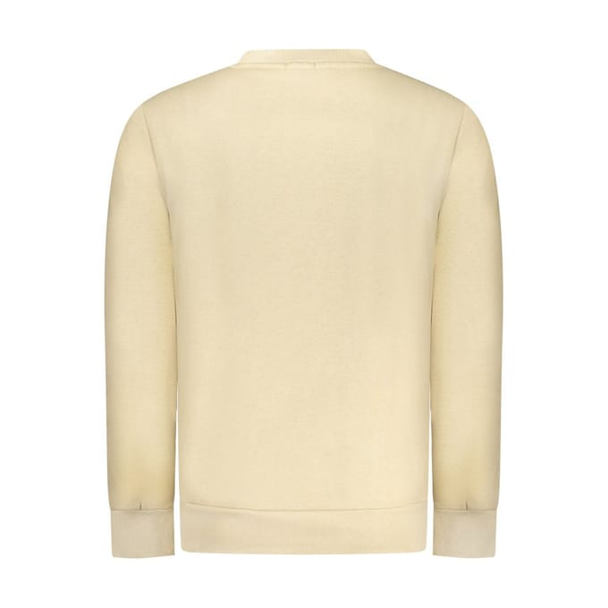 Rifle Beige Katoenen Heren Sweatshirt