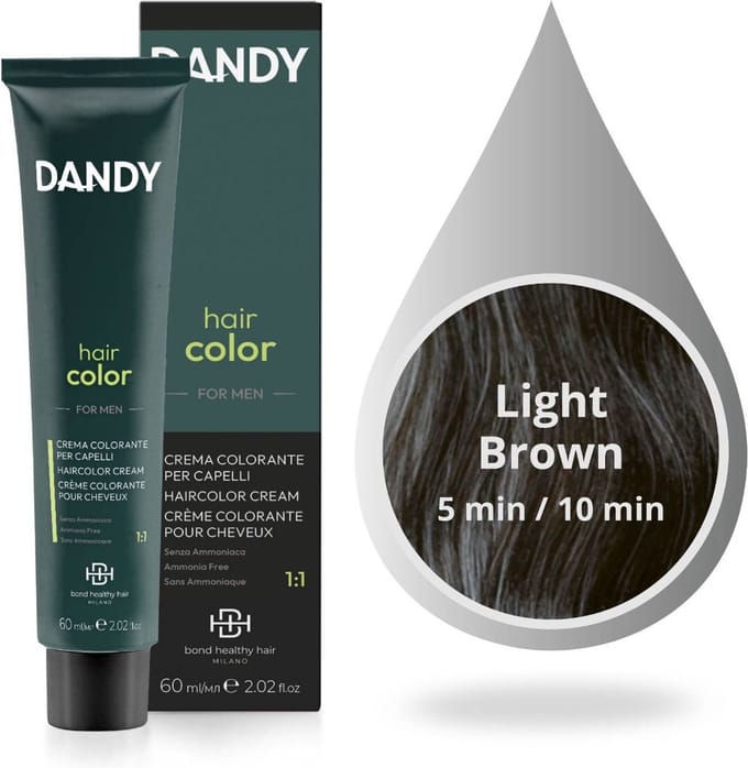Dandy Hair Color 5 Licht Bruin 60ml